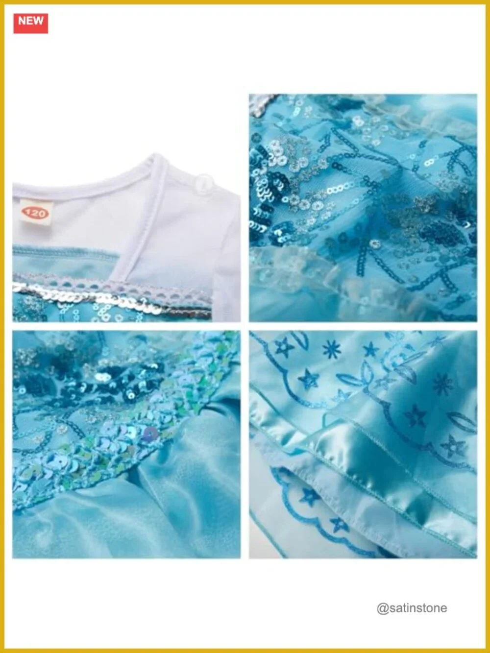 Light Up Princess Dress for Girls Costume with Accessories